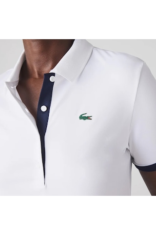 Lacoste Women's Sport Super Dry Golf Polo Shirt Beyaz