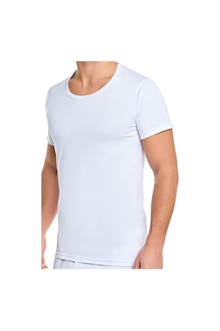 6 Adet Mevsim Erkek Penye Bisiklet Yaka Fanila Atlet 34302