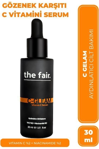 the fair. C*gleam Gözenek Bakımı Cilt Serumu %2 Vitamin C +%2 Niacinamide 30 ML
