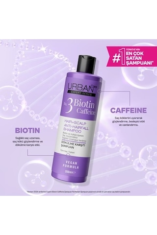 Dökülme Karşıtı Saç Bakım Şampuanı - 350 Ml Biotin Ve Kafein