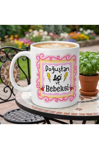 Doğuştan Asi Ve Bebeksi Tasarım Motto Kupa - Motivasyon Kupası Çok Renkli Doğuştan Asi Ve Bebeksi Tasarım Motto Kupa - Motivasyon Kupası Çok Renkli