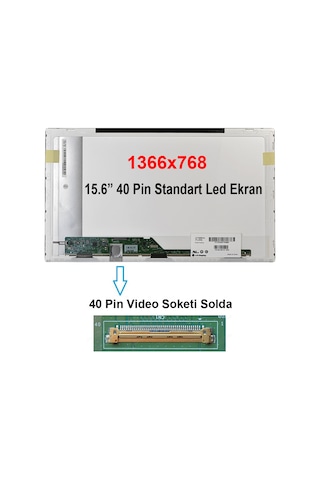 Lp156Wh4-Tla1 Lp156Wh4 Tl A1 15.6 Ekran 40 Pin Standart Led Panel