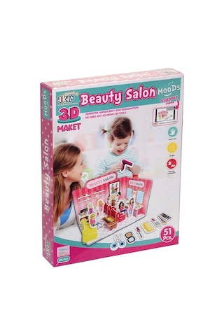 Güzellik Salonu Maket 3 Boyutlu   Puzzle