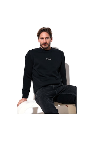 Buratti Pamuklu Regular Fit Bisiklet Yaka Erkek Sweat 59050121 Siyah