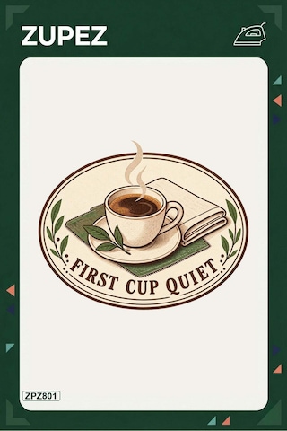 Zpz801 First Cup Quiet Ütüyle Uygulanabilir Transfer Baskı - 911529685 Zpz801 First Cup Quiet Ütüyle Uygulanabilir Transfer Baskı - 911529685