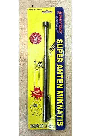 Baytaş Süper Anten Mıknatıs Teleskopik Metal Tutucu 35 Lbs