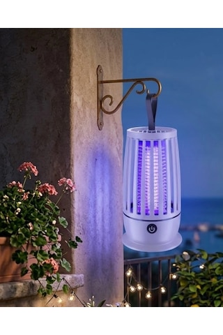 Kargo Uv Işıklı Elektrikli Böcek Öldürücü Lamba Gece Lambalı Sessiz Ve Güvenli Kullanım Najmaddin