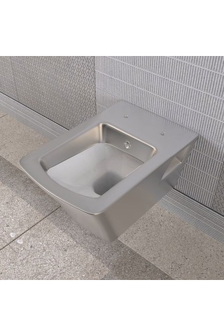 Lucco Loop Asma Klozet İçi Beyaz Dışı Platin