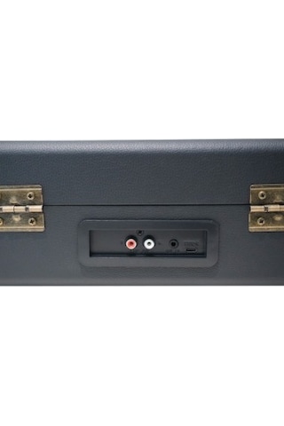 Fomixx Tr-102 Siyah Hoparlörlü Bluetoothlu Pikap Plak Çalar Siyah