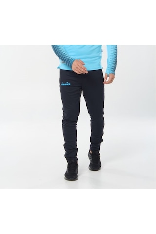 Diadora Ritim Erkek Likralı Lacivert-Turkuaz Eşofman Altı (524716042) Lacivert