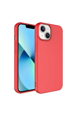 Apple Uyumlu iPhone 14 Kılıf Zore Mara Lansman Kapak Kırmızı
