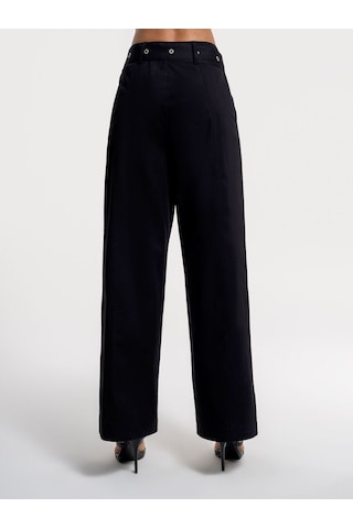 LOFT Straight Leg Kadın Pantolon Lf2035101 Q1.v1 Siyah