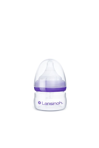 Lansınoh 60 Ml Biberon ve Naturalwave Biberon Emziği 0 Ay+