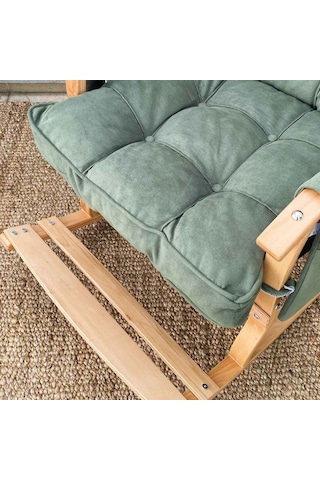 Reyo Santorini Sallanan Sandalye Dinlenme Ve Tv Koltuğu Yeşil