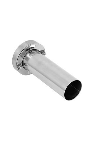 Kosona 3.5 İnç Çelik Oto Egzos Susturucu, Ses Düzeyi Ayarlanabilir, Kolay Kurulum, Evrensel Uyumlu