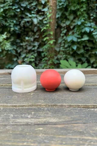 Rufus Concept Küre 5cm Çap Silikon Mum Kalıbı