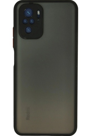 Xiaomi Redmi Note 10 Kılıf Montreal Silikon Kapak - Siyah