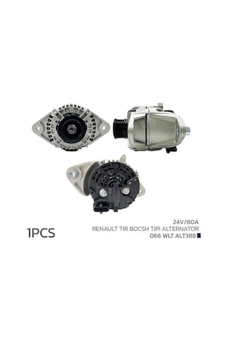 Alternatör Sarj Dinamosu 24v 80a Renault Tır Bosch Tıpı