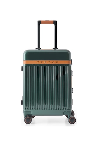 Verage Premium Yeşil Orta Boy Valiz Sessiz 360 Tekerlek, Hafif Gövde, Tsa Kilit, Şık Tasarım Yeşil