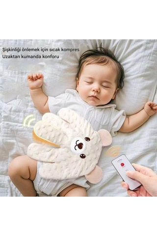 Vkemall Bebek Uyku Yardımcısı: Anne Elini Taklit Eden Otomatik Vurgu Aleti - Yumuşak, Güvenli, Şarjlı Beyaz