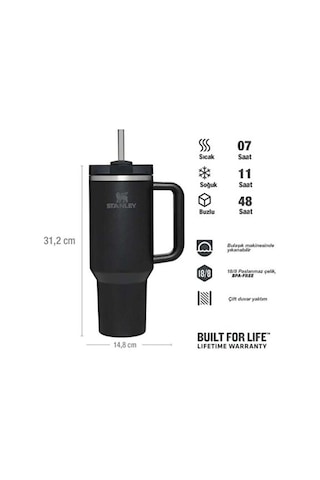 Stanley The Quencher H2.o Flowstate Tumbler 1.18l / 40oz 10-12574-015 Siyah