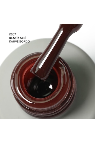 Kalıcı Oje K007, Kahve Bordo, 4 Ml Diğer