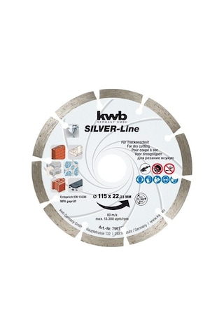 Kwb Elmas Kesici Disk 115x22,33mm 49796170