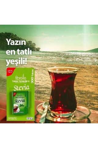 Fibrelle Stevialı Tablet Tatlandırıcı 300'lük Kutu