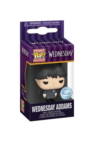 Funko Pop Pocket Keychain Wednesday Addams