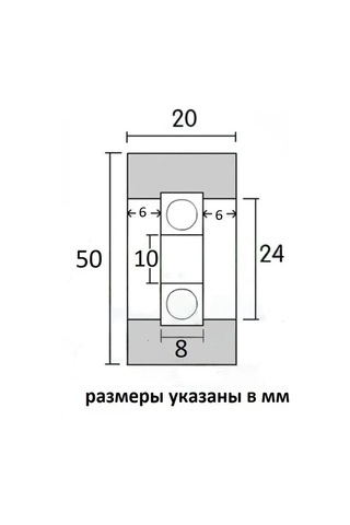 Magviktory Mobilya Tekerleği 2 Adet 50 Mm 20 Mm 10 Mm 167531418 Siyah