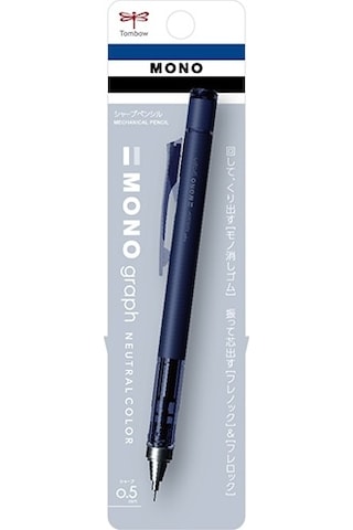 Tombow Mono Graph Neutral 0.5mm Mekanik Kurşun Kalem Mat Lacivert / Dpb-141a Diğer