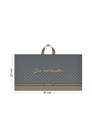 Tatlı Poşeti Kulplu 1000 Gr 50X27 Cm - 50 Adet N11.1132