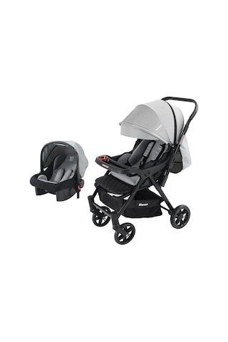 Mamma Alfa Plus 6 İn 1 Yeni Nesil Mama Tablalı Çift Yönlü Travel Sistem Bebek Arabası