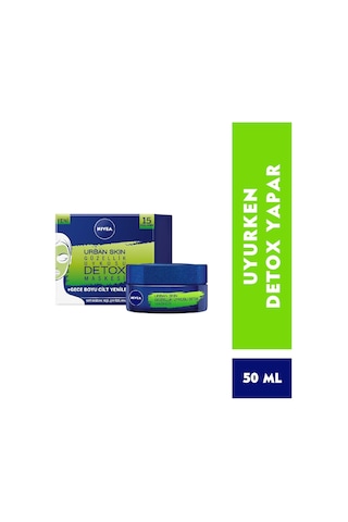 Nivea Urban Skın Güzellik Uykusu Gece Maskesi 50 Ml Delist