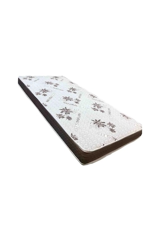 Sitehome Gri Sünger Yatak Ped Bambu Kumaş 10cm