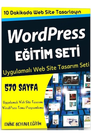 WordPress Eğitim Seti (Süper İki Kitap)