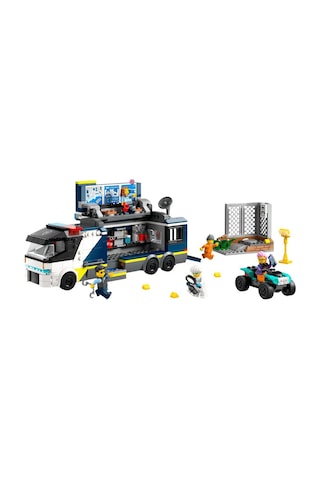 LEGO® City Polis Mobil Suç Laboratuvarı Kamyonu 60418 7+ Yaratıcı Oyuncak Yapım Seti - 674 Parça