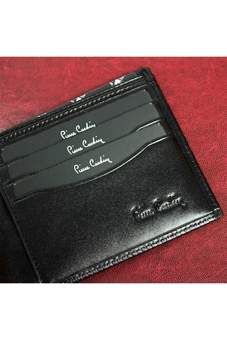 Pierre Cardin Pierre Cardin Deri Erkek Cüzdanı Kartvizitlik Ve Kalem Seti P2368