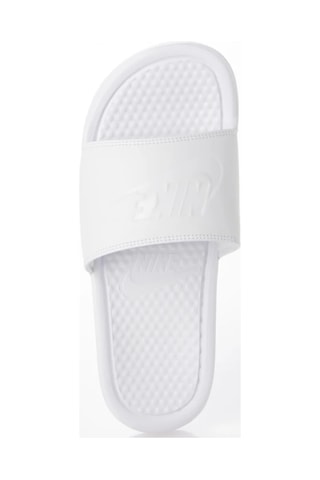 Nike Benassi Just Do It Beyaz Kadın Terlik Beyaz