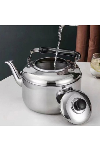 Islık Çayı Su Isıtıcısı, Paslanmaz Çelik Tayt Isıtması Soba Ocak Çelik