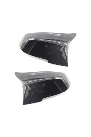 Gajeena Bmw F30 F31 F32 F33 F36 Serisi İçin Abs Arka Görünüş Aynası Kapağı Parlak Siyah, Mat Siyah, Karbon Fiber - Çift Set
