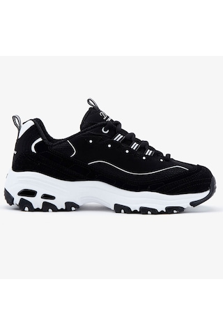 Skechers Siyah Kadın D'lıtes Spor Ayakkabı 13148-bkw Siyah