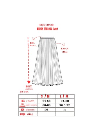 Unika Boutique Ince Piliseli Model Etek Kahverengi
