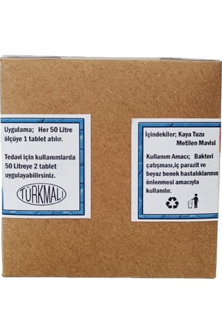 Metilenli Akvaryum Tuzu 15 Tablet