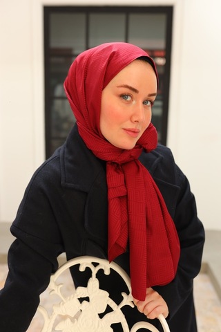 Silk Home Deluxe Şal 40005-20 Bordo