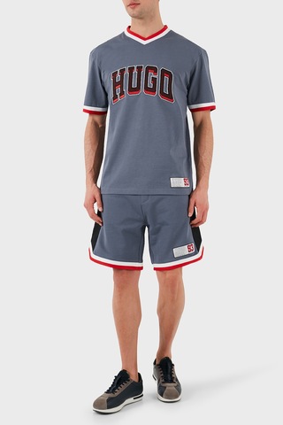 Hugo Erkek T Shirt 50510173 462 Mavi Mavi