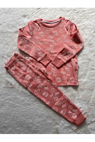 Bibaby Winter İs Good Pijama Takımı Somon