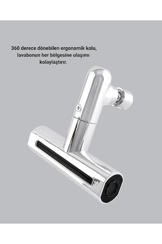Mey İthalat 4 Fonksiyonlu Musluk Başlığı 360 Derece Dönebilen Ve Su Tasarruflu Diğer