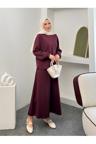 Elite Model Modal Kumaş Kadın Alt Üst Takım Bordo Elite Model Modal Kumaş Kadın Alt Üst Takım Bordo