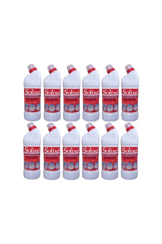 Solixel Fayans Ve Derz Dolgu Temizlik 950 Ml X 12 Adet 1 Koli 12